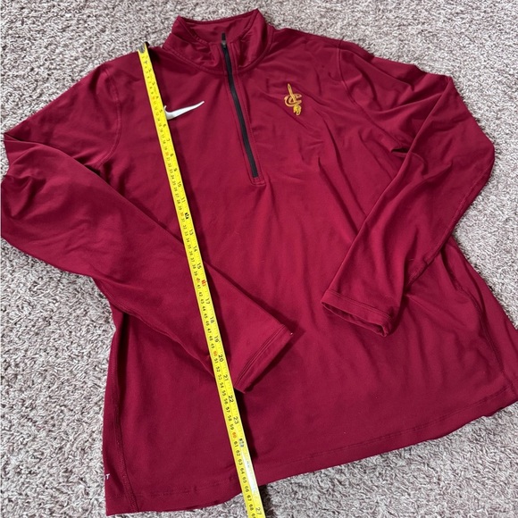 Women’s Cleveland Cavaliers Nike Dri Fit Long Sleeve 1/4 Zip Size XL - Picture 2 of 4